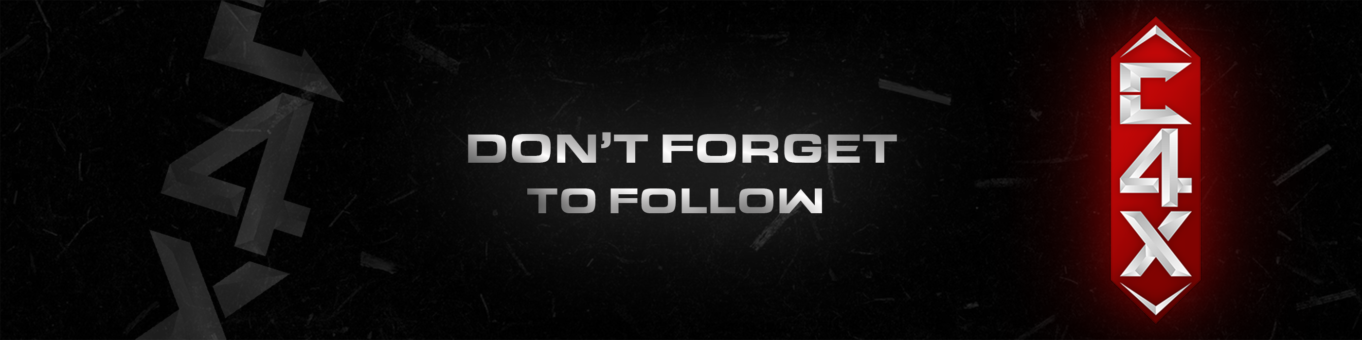user banner