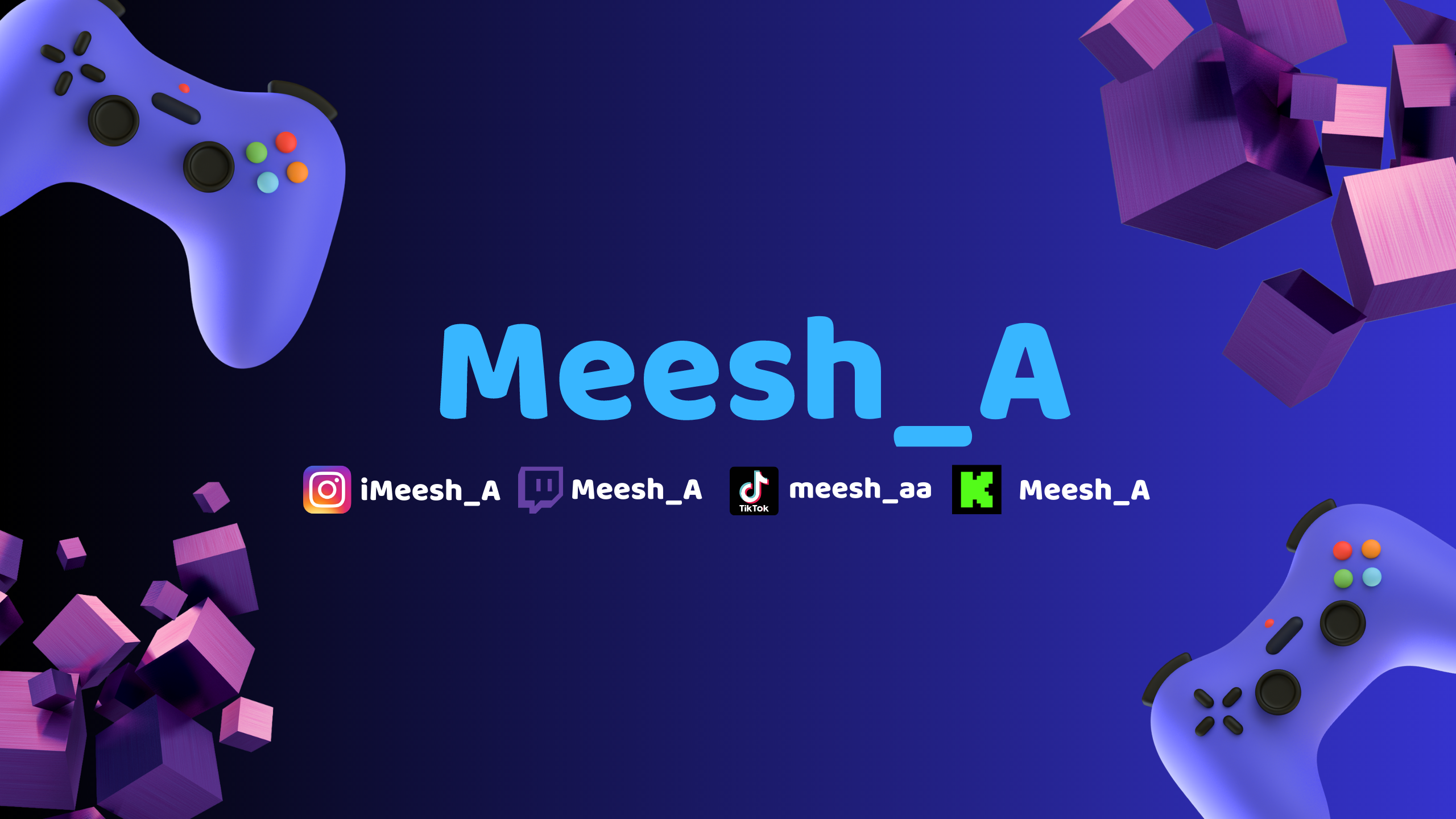 user banner