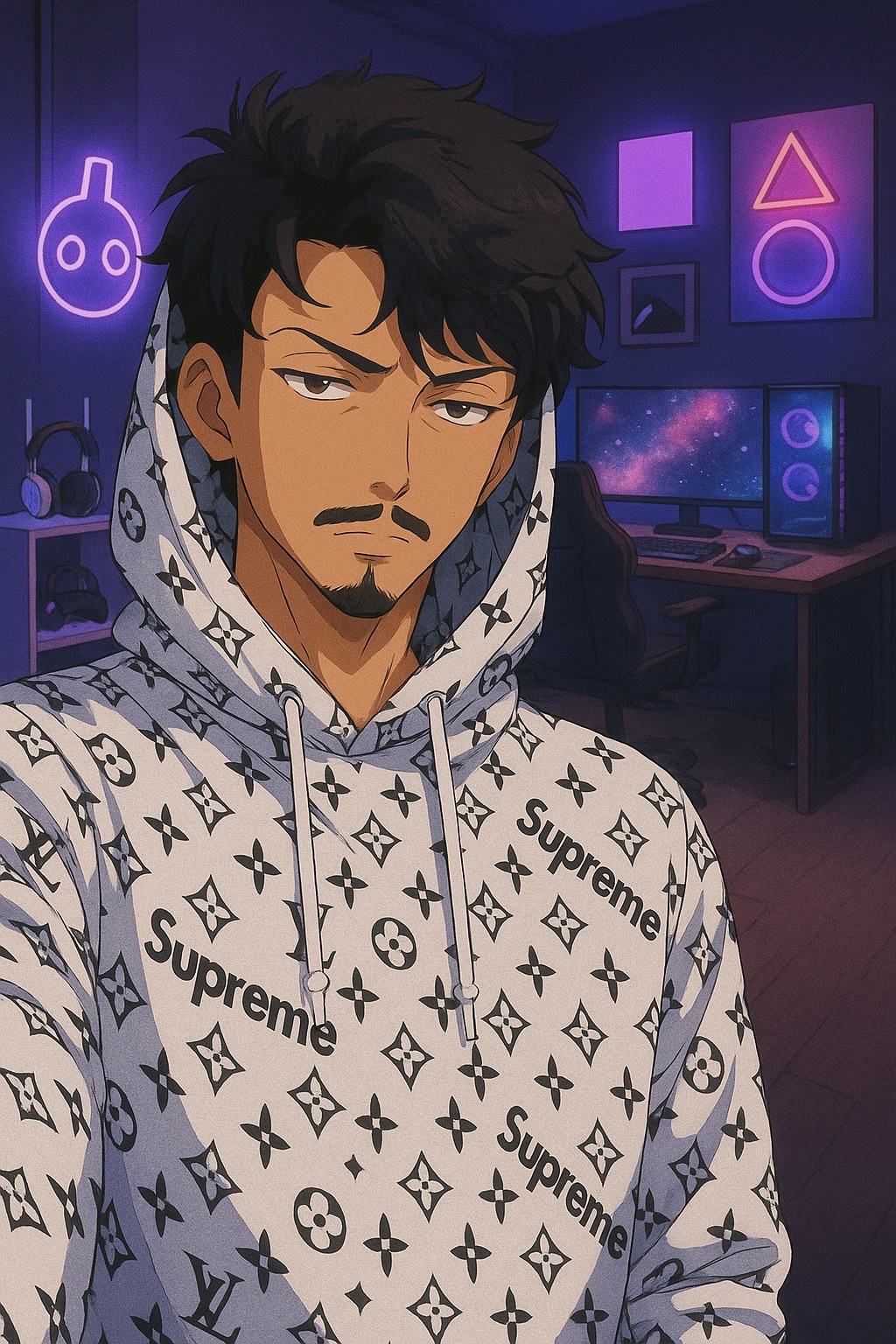 user banner