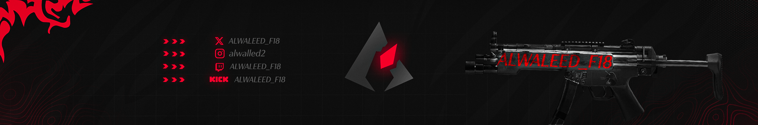 user banner