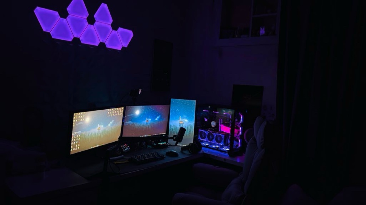 user banner