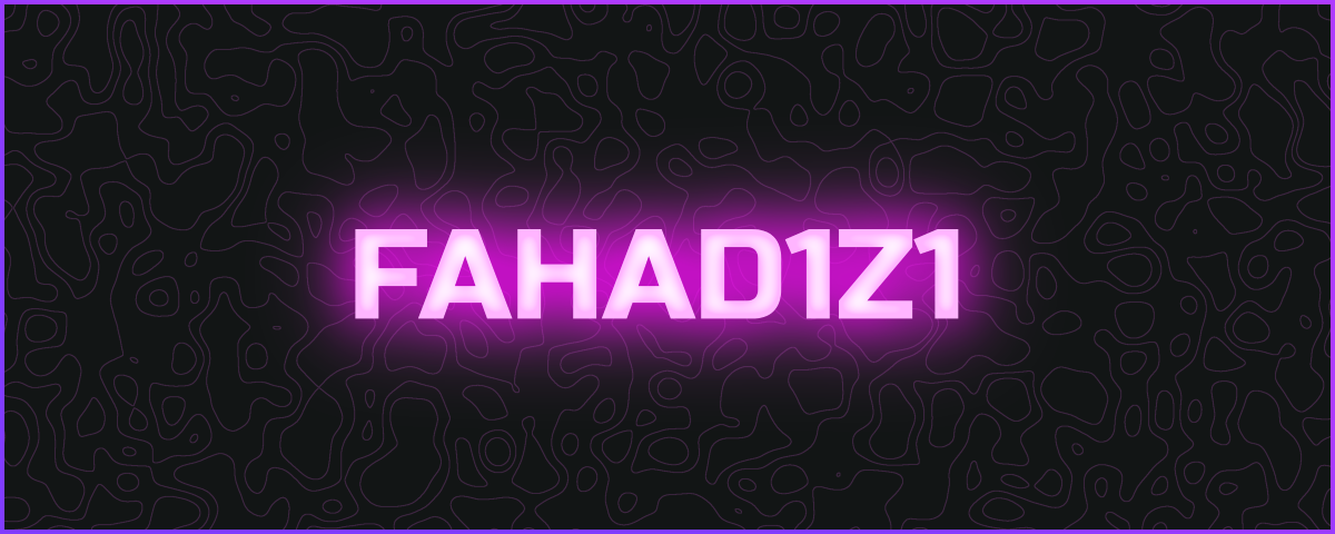 user banner
