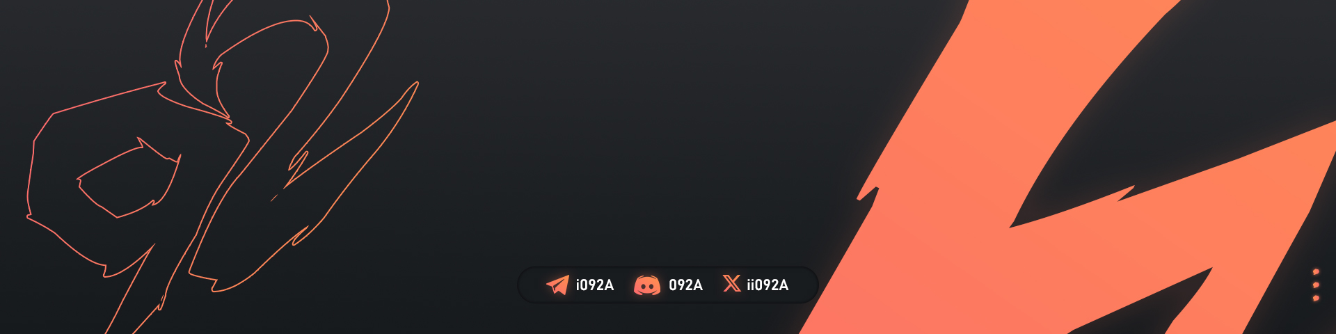 user banner