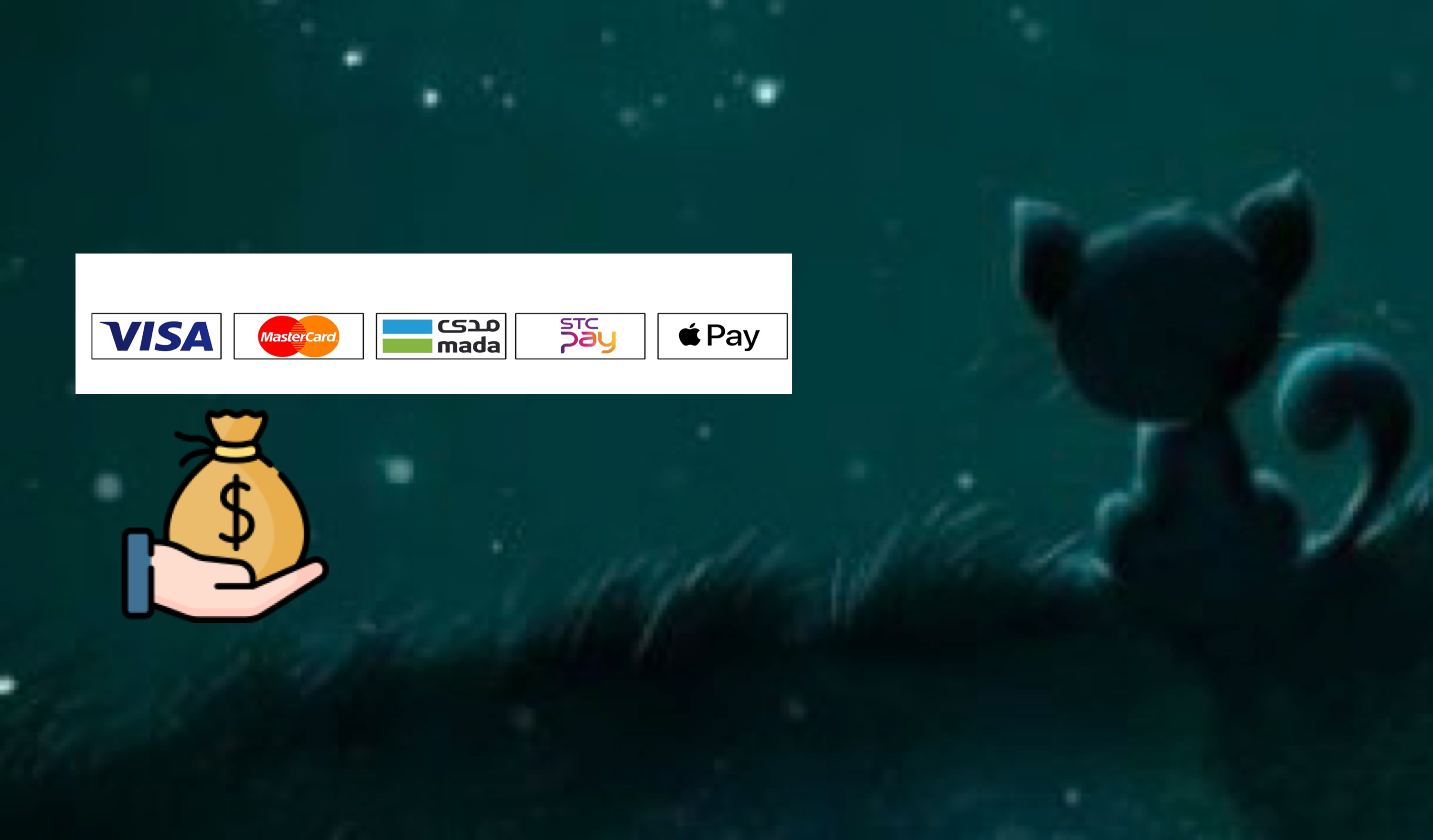 user banner