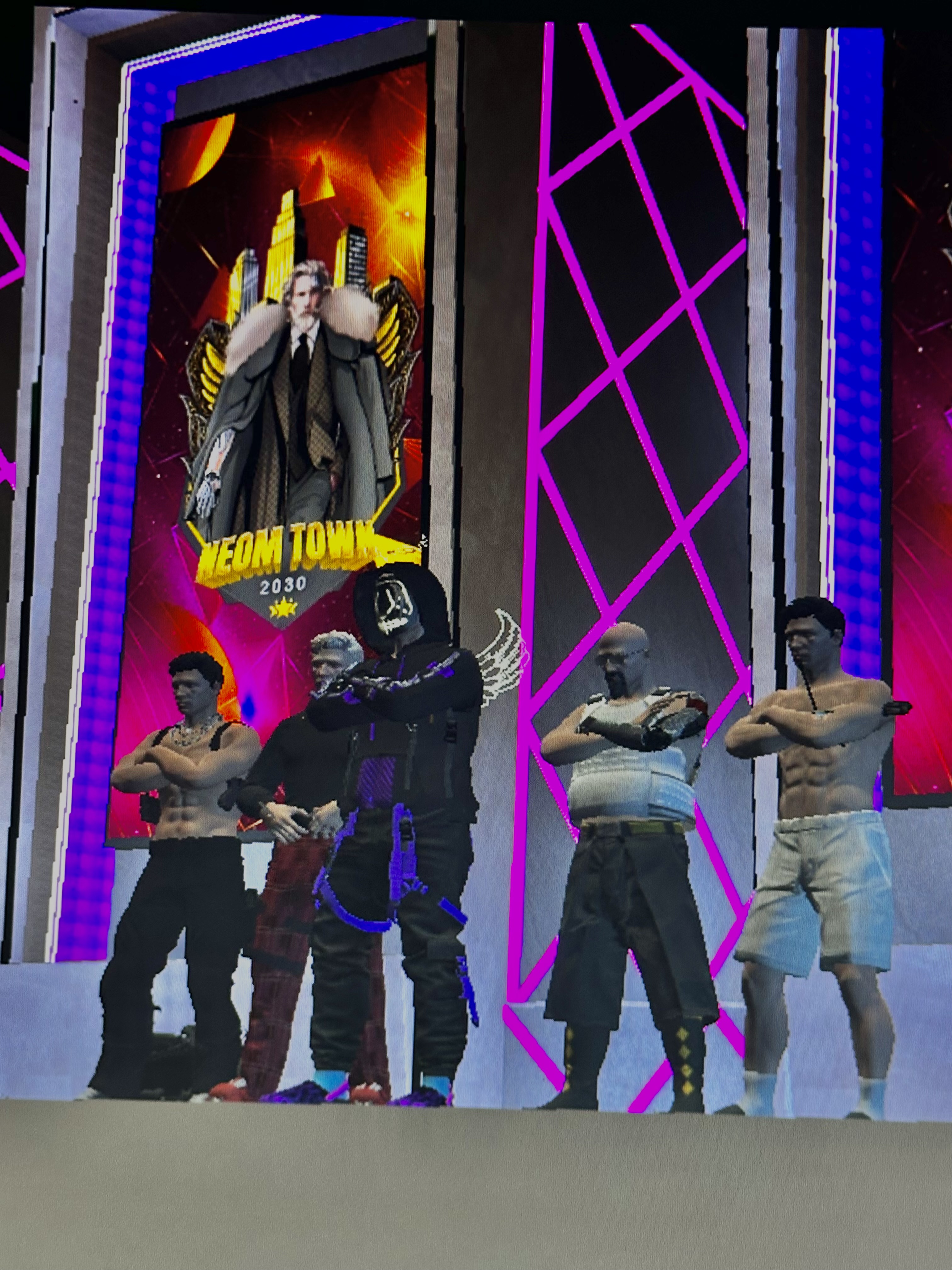 user banner